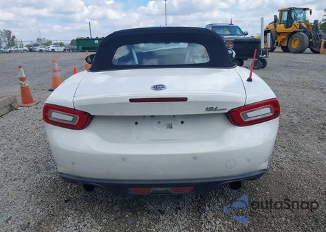2017 Fiat 124 Spider Lusso from USA, damaged, VIN JC1NFAEK5H0125878
